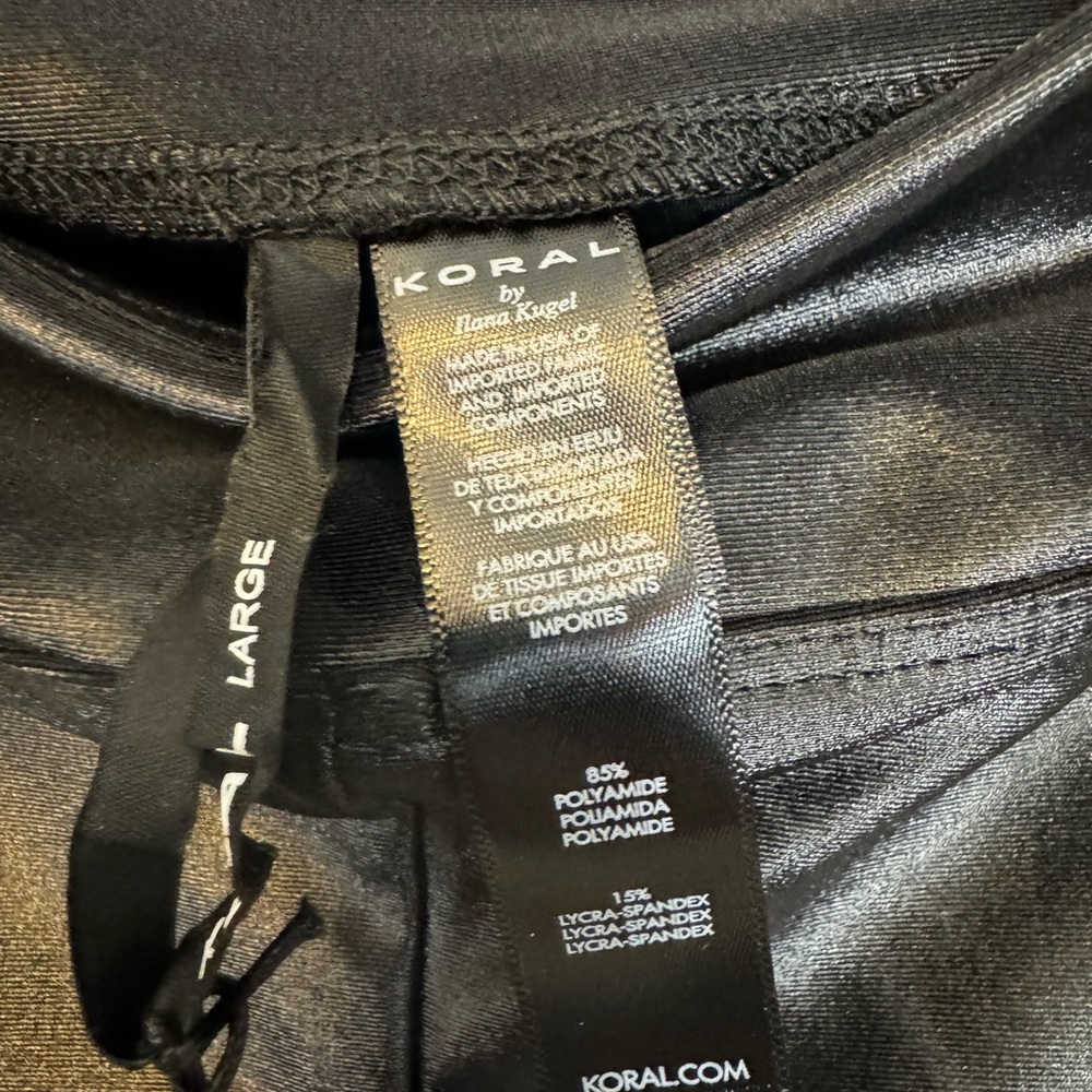 🔆KORAL BLACK WORKOUT LEGGINGS🔆 - Picture 6 of 10